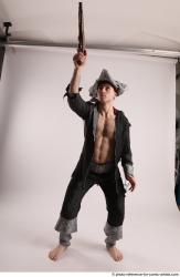 JACK PIRATE STANDING POSE WITH GUN #3